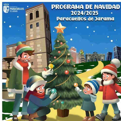 ganador portada navidena 2024 paracuellos