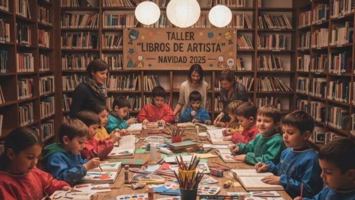 taller de Navidad ‘Libros de artista’ para niños y niñas de 7 a 12 años