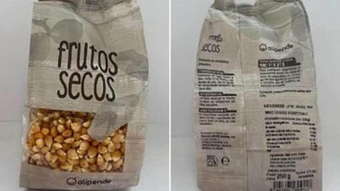 Alerta sanitaria Retiran maíz de palomitas por soja oculta