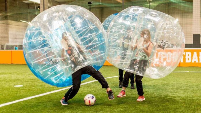 Bubble Football en paracuellos