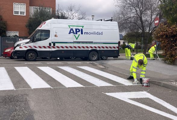 mantenimiento calles en Paracuellos febrero 26
