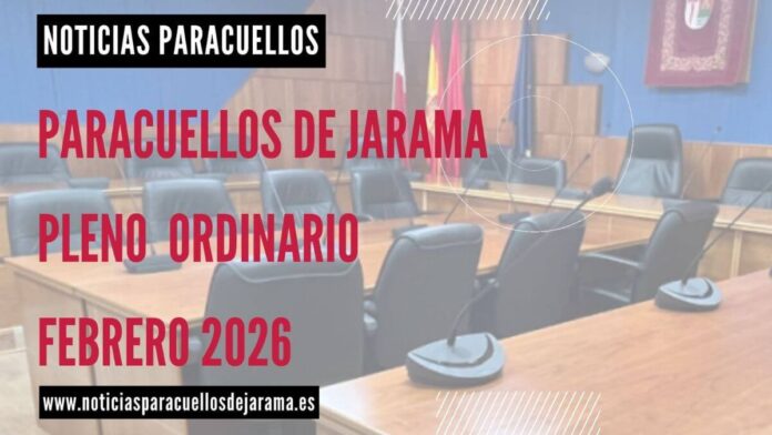 pleno ordinario febrero 2026