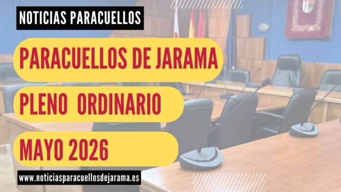 pleno Paracuellos de Jarama mayo 2026