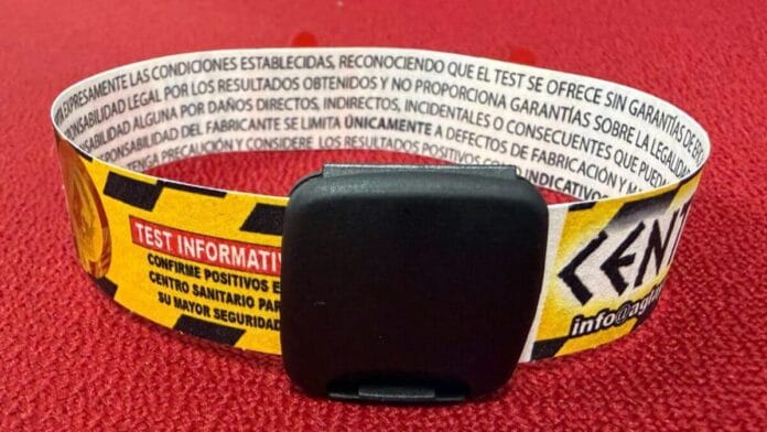 pulsera centinela gratis en fiestas de paracuellos